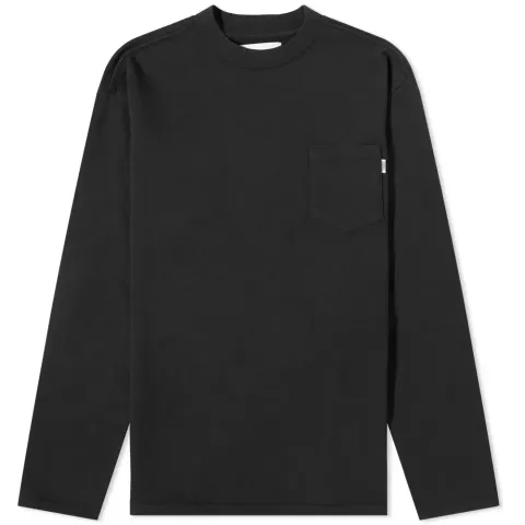 Long Sleeve Mock Neck T-Shirt