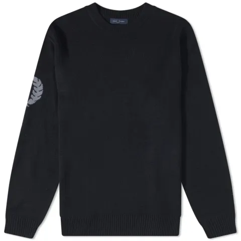 Laurel Wreath Crew Knit