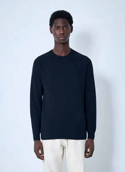 Wide Neck Sweatshirt