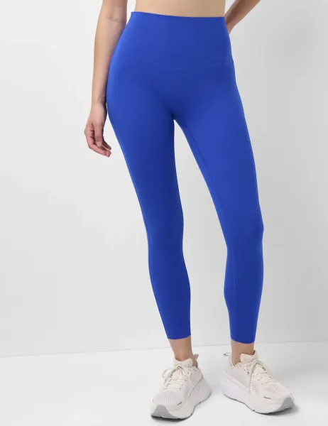Sweaty Betty Runners High Power High Waisted 7/8 Leggings Medium Blue