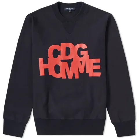 Comme des Garcons Homme Logo Print Sweat