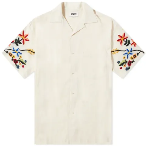 Idris Embroidered Vacation Shirt