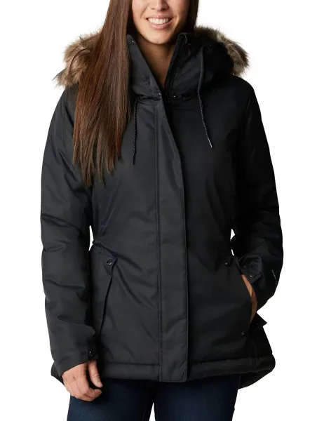 Columbia Suttle Mountain III Hooded Parka Coat Black