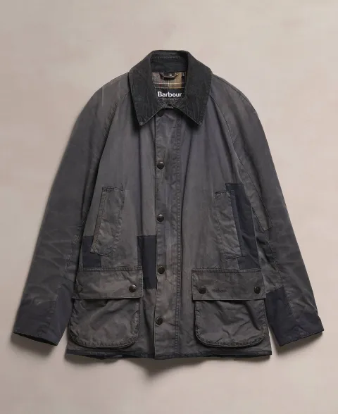 Re-loved Men's Ashby Waxed Jacket - Size S