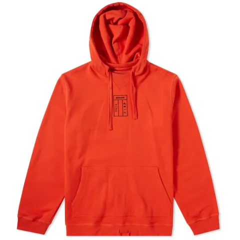 Japanese Embroidered Logo Popover Hoody