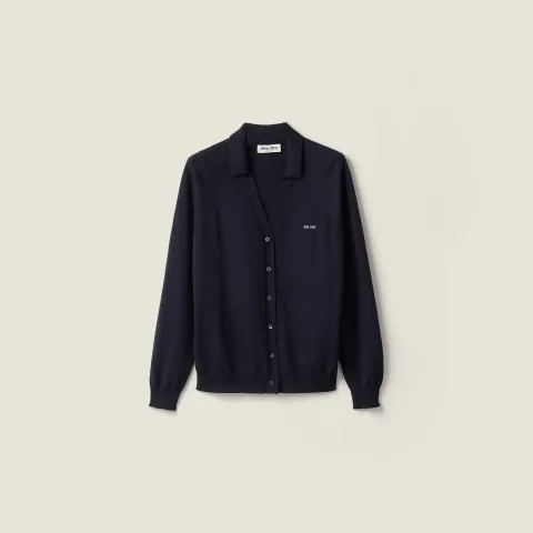 Wool cardigan