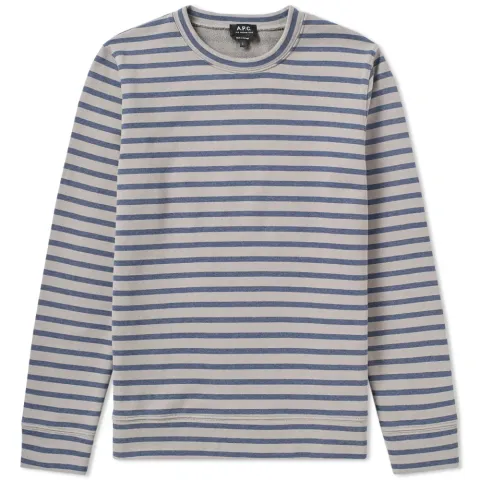A.P.C. Albert Stripe Sweat