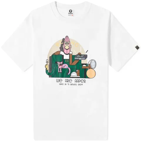 AAPE x Sebastian Schwamm Echo T-Shirt