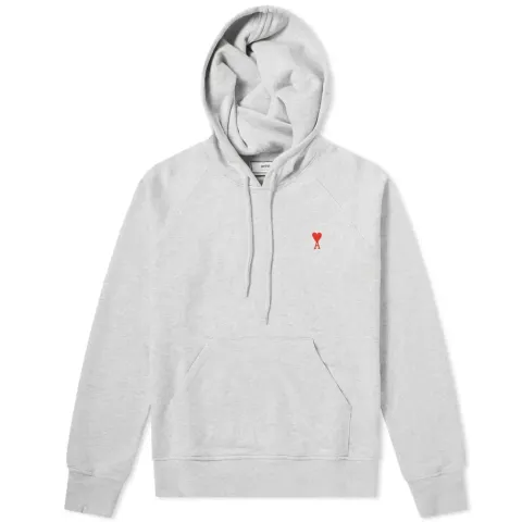 AMI Small Heart Popover Hoodie