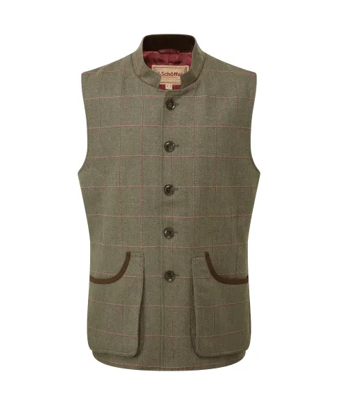 Schöffel Country Holcot Tweed Waistcoat - Lochlane Tweed