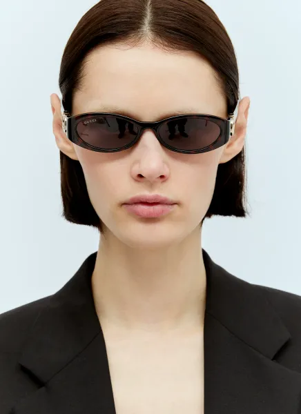 Oval Frame Sunglasses