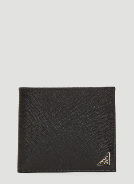 Saffiano Leather Bi-fold Wallet