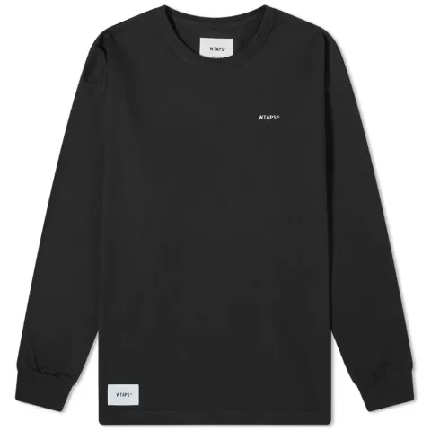 Long Sleeve Stencil Logo T-Shirt