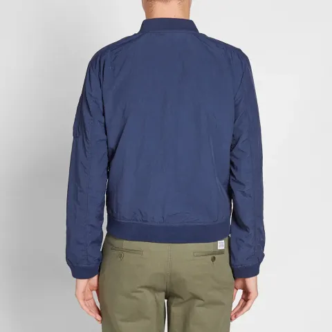 Taslon Nylon Bomber Jacket