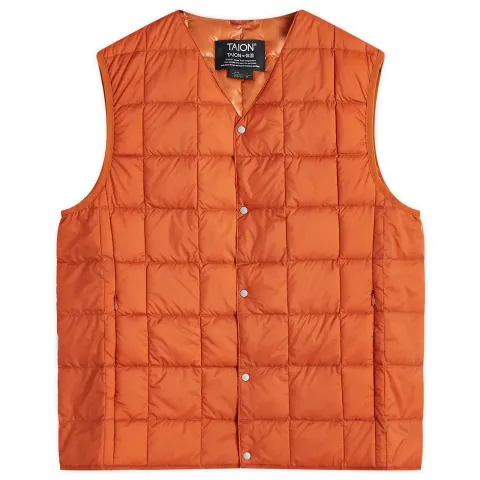 V-Neck Down Vest