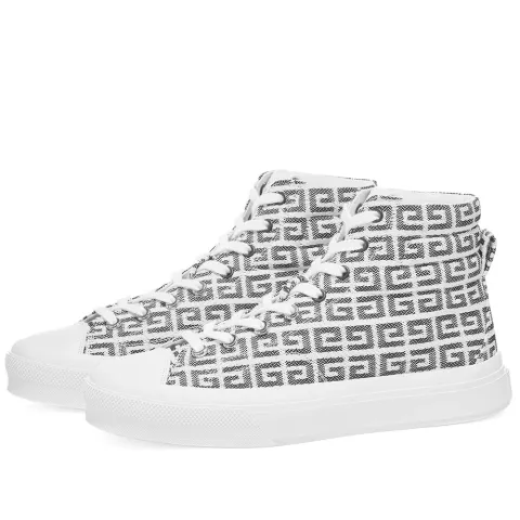 4G Jacquard City High Top Sneaker