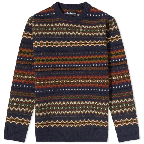 Case Fair Isle Crew Knit