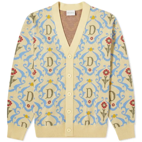 Drôle de Monsieur Intarsia Ornaments Cardigan
