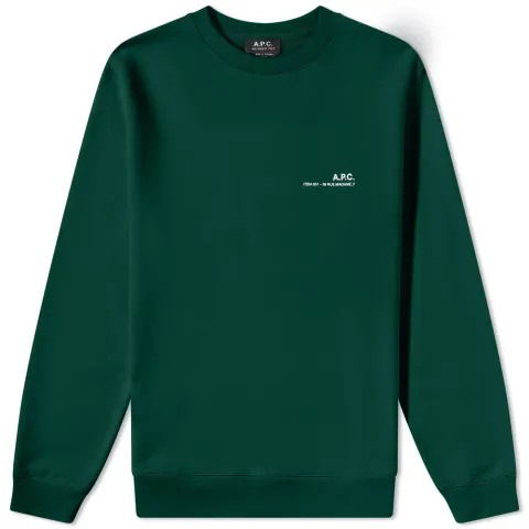 A.P.C Item Logo Crew Sweat