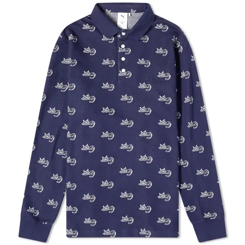 x Noah Jacquard Polo