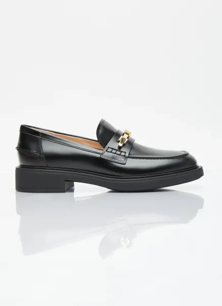 Martine Leather Loafers