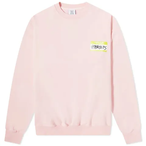 My Name Is Vetements Crew Sweat