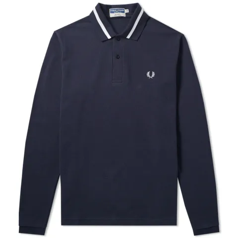 Fred Perry Reissues Long Sleeve Single Tipped Polo