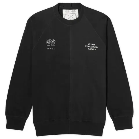 x WHR Upcycled Logo Sweatshirt