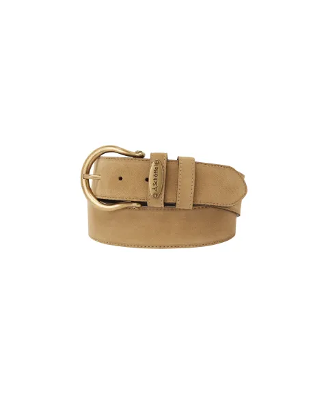 Schöffel Country Dovedale Suede Belt - Warm Sand