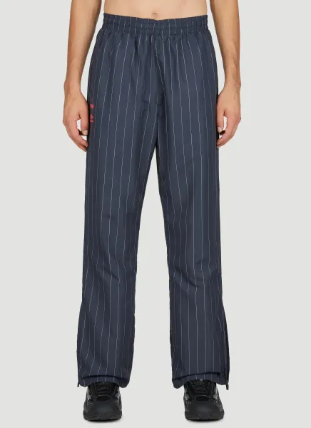 Pinstripe Track Pants