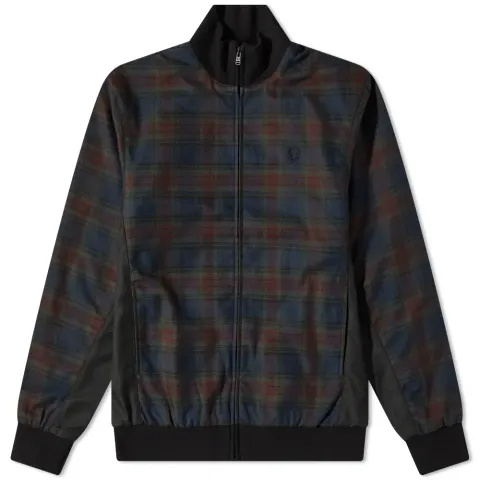 Tartan Zip Through Jacket