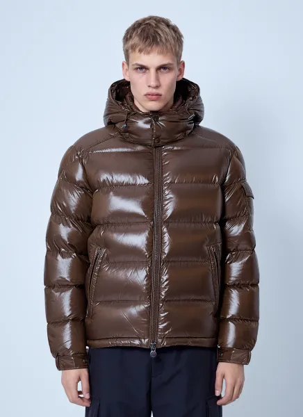 Moncler Maya Hooded Short Down Jacket