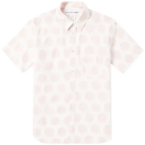Comme des Garcons SHIRT Short Sleeve Dot Print Shirt
