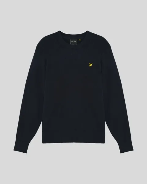 Lyle & Scott Relaxed Ribbed Crew Neck Jumper