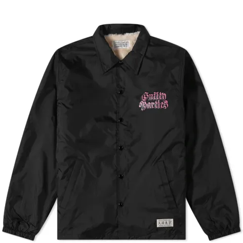 Boa Lined Guilty Parties Coach Jacket