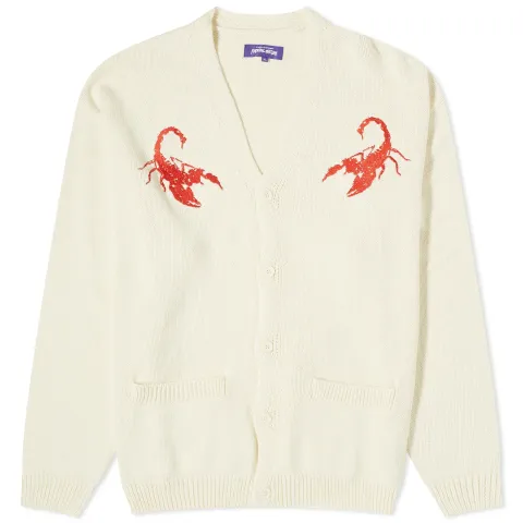 Embroidered Scorpion Cardigan