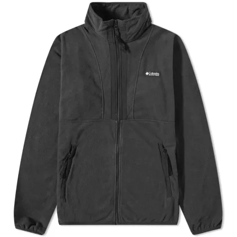 Back Bowl Zip Through Printed Fleece