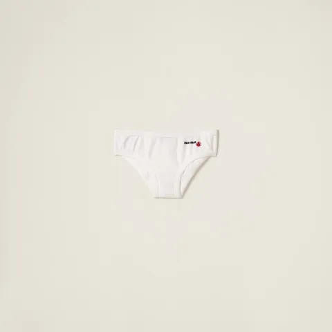 Petit Bateau X Miu Miu stretch jersey briefs