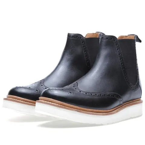Alistair V Wing Tip Chelsea Boot