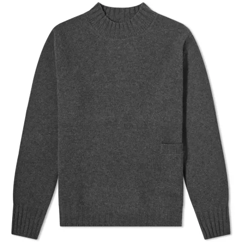 Single Pocket Crew Knit