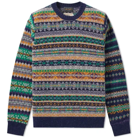 Fair Isle Crew Knit