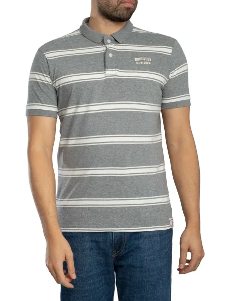 Superdry Vintage Stripe Polo Shirt