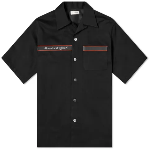 Taped Logo Vacation Shirt