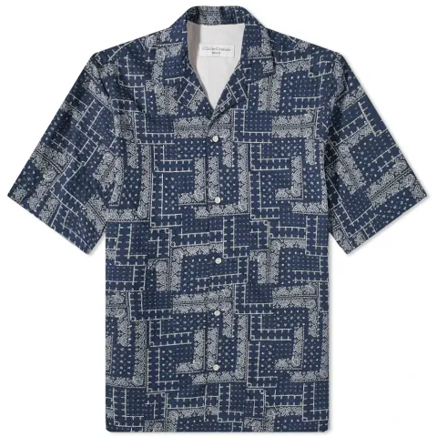 Eren Short Sleeve Seersucker Shirt