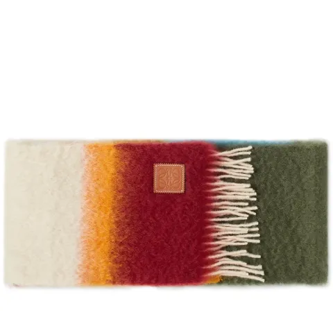 Stripes Mohair Scarf