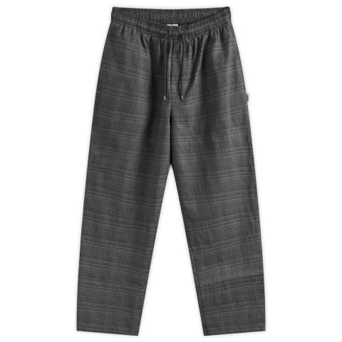 05 Checked Easy Trouser