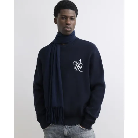 River Island Cotton Fringed Scarf