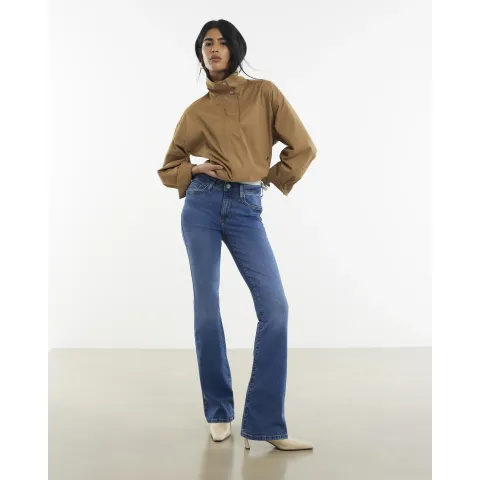 River Island Mid Rise Bootcut Flare Jeans