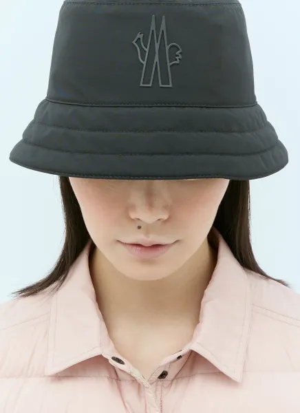 Logo Applique Bucket Hat