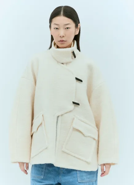 Boucle Drop-Shoulder Jacket